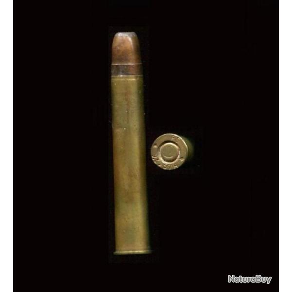 9.3 x 57 R - calibre peu courant - marquage : PS* 9,3x57R * - balle cuivre pointe plomb plate