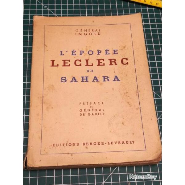 L'EPOPEE LECLERC AU SAHARA, GENERAL INGOLD