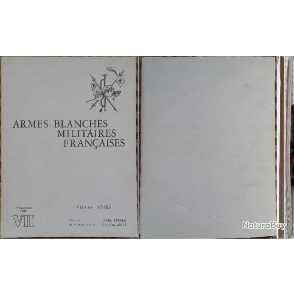 ARIS et PTARD, Armes blanches militaires franaises, 7 (VII), 1968. Broch (b).