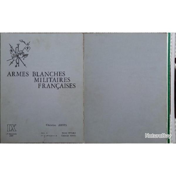 ARIS et PTARD, Armes blanches militaires franaises, 9 (IX), 1968. Broch (b).