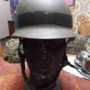 CASQUE ALLEMAND LUFTWAFFE MODELE 40 CAMOUFLAGE FELDGRAU - Allemagne