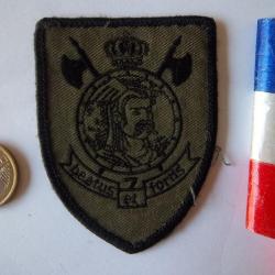 écusson militaire 7e brigade mécanisée Belgique dissoute en 2011