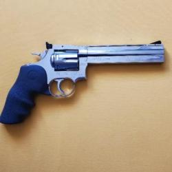 Revolver Dan Wesson 715 Silver full metal 6" cal.4.5 mm BBs/plombs