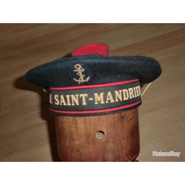 beret marine  c i n saint - mandrier / T 55