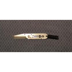 Couteau pliant Ultra slim de marque '' FENIX flaslight '' Lame chisel , clip de poche XL