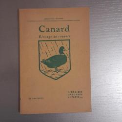 Canard, élevage de rapport. Brochure Larousse