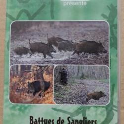 Dvd BATTUES DE SANGLIERS (sélection) - volume 1