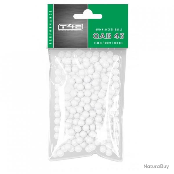 BILLES BRISE-GLACE POLYMER CAL 43 X100 - PERFORMANCE QAB43
