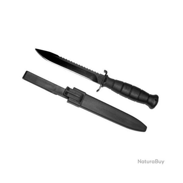 Couteau GLOCK noir avec scie