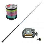 Ensemble Spinning Daiwa Laguna 802Hfscf + Laguna 4000 C XH