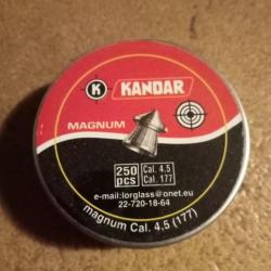 Boîte de plombs Kandar magnum 4.5