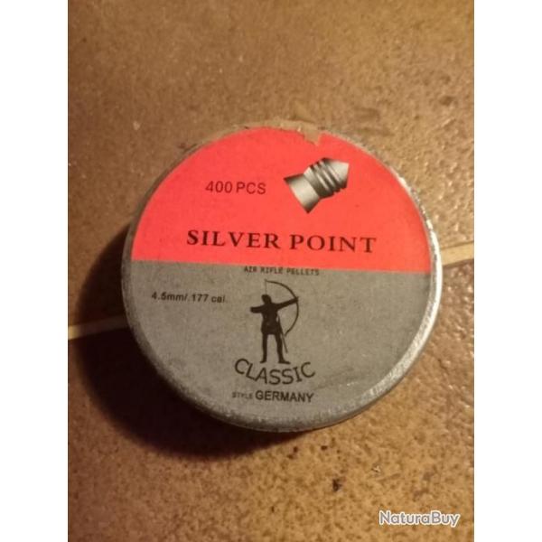 Bote de plombs Sylver Pointe magnum 4.5