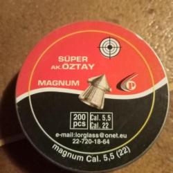 Boîte de plombs Super Oztay magnum 5.5