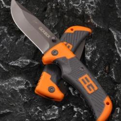 Couteau Pliant Gerber Bear Grylls Camping Chasse Survie