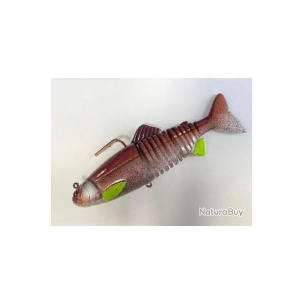 COLORIS EXCLUSIF !! FOX RAGE REPLICANT JOINTED 18CM 80GR - PINK RED BROWN GHOST (quantit limite)