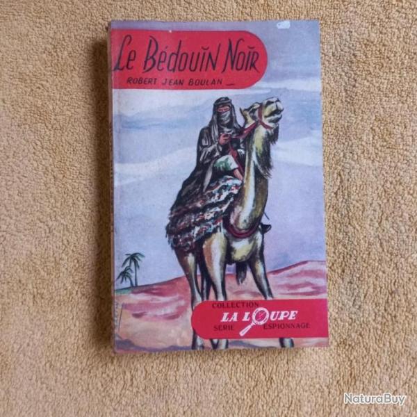 LVRE    le bdouin noir (originale ) ROBERT  JEAN BOULAN   Dpos  1954