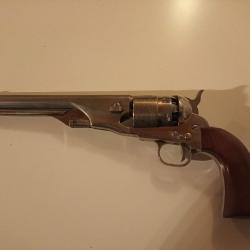 Revolver poudre noire 1860 army old silver calibre 44