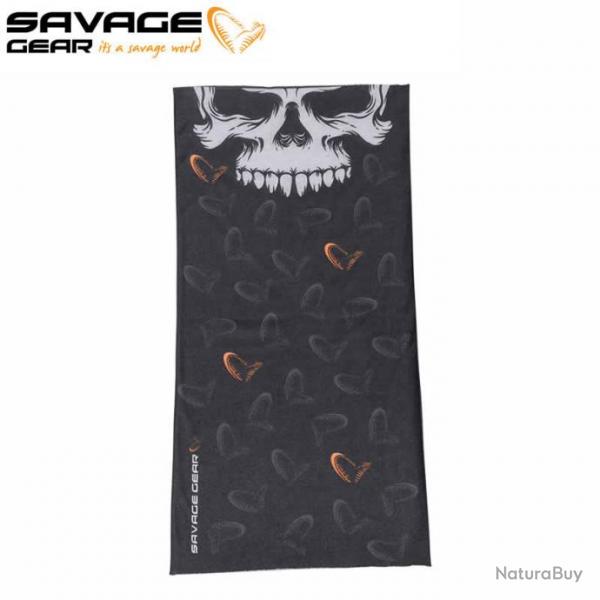 Tour de Cou Savage Gear Skull Tec-tube One Size Black
