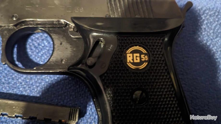 Pistolet d'alarme MANUFRANCE ROHM RG5S L. 10,5 cm Dans…