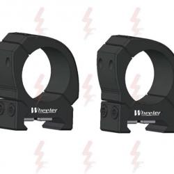 Colliers WHEELER Sporter Bi-Weaver 30 mm HAUT pour rail Weaver et Picatinny (21 mm)
