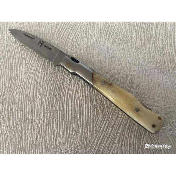 Couteau de poche Vendetta Corsica manche os 17 cm.