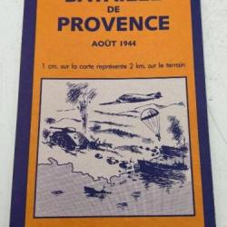 Carte Michelin Bataille de Provence num 103