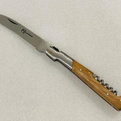 Couteau de poche Vendetta Corsica teck TB 22 cm.