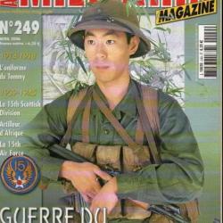 Militaria magazine 249, guerre du vietnam, capote soldat britannique 14-18, officier gendarmerie 192