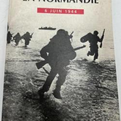 livre Le débarquement en Normandie - 6 Juin 1944 - Hachette Guides Bleus