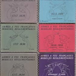 BOUDRIOT, Armes à feu françaises. 1717-1918., 1-6