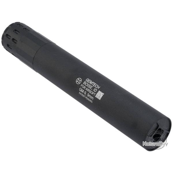 Silencieux Gemtech GM-9 pour filetage 14mm CCW - Aluminium / Noir - Madbull