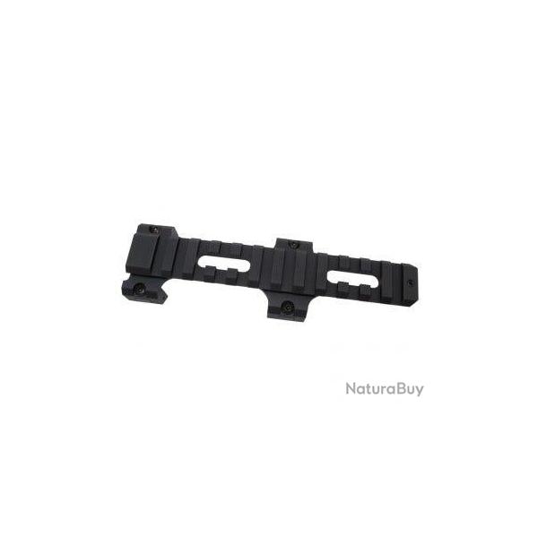 Rail Picatinny 5.5" pour MP5 Next Gen AEG - Aluminium 6063 CNC / Noir - WiiTech