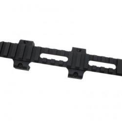 Rail Picatinny 6.3" pour MP5 Next Gen AEG - Aluminium 6063 CNC / Noir - WiiTech