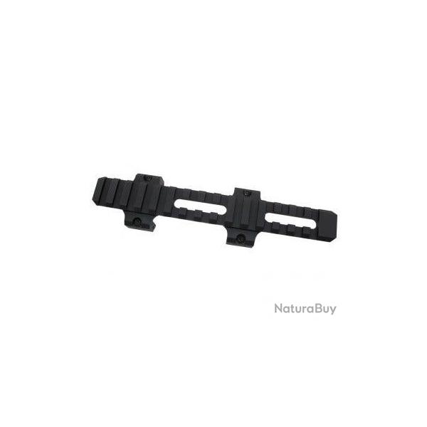 Rail Picatinny 6.3" pour MP5 Next Gen AEG - Aluminium 6063 CNC / Noir - WiiTech