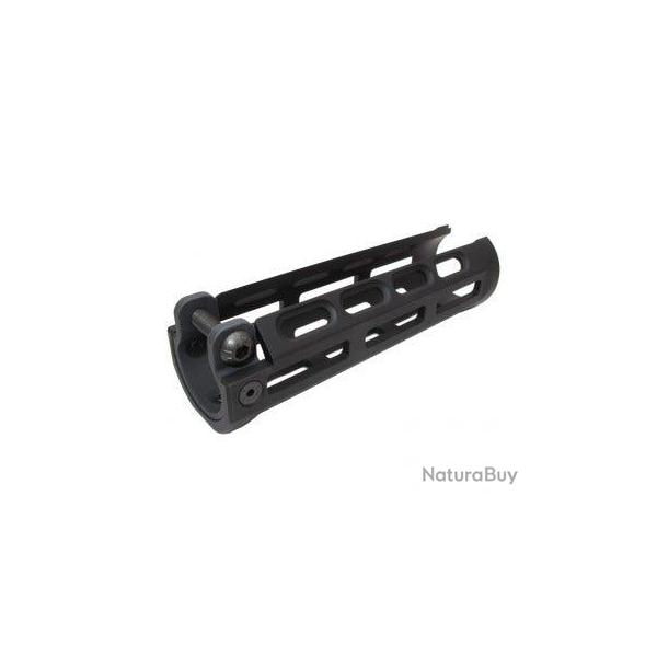 Garde-main M-LOK type KE pour MP5 Next Gen AEG - Aluminium 6063 CNC / Noir - WiiTech