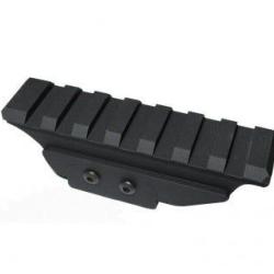 Rail Picatinny pour AK-74U WE GBB - Aluminium CNC / Noir - WiiTech