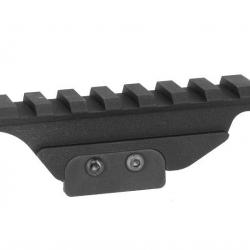 Rail Picatinny pour AK-74U GHK GBB - Aluminium CNC / Noir - WiiTech