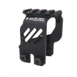 Rail Picatinny de Rear sight type B-22 pour AKM Marui GBB - Aluminium 6061 CNC / Noir - WiiTech