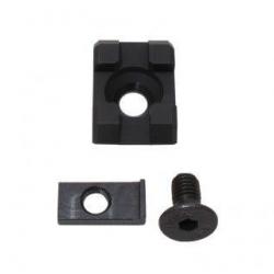 Rail Picatinny B-2M pour garde-main  - Aluminium 6061 CNC / Noir - WiiTech