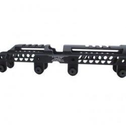 Rail Picatinny type B-31L pour AKM Marui GBB - Aluminium 6061 CNC / Noir - WiiTech