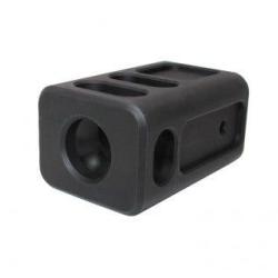 Compensateur 4-Port type K pour G-Series Marui GBB - 14mm CCW / Aluminium CNC / Noir - WiiTech