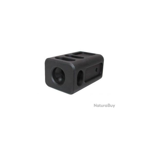 Compensateur 4-Port type K pour G-Series Marui GBB - 14mm CCW / Aluminium CNC / Noir - WiiTech