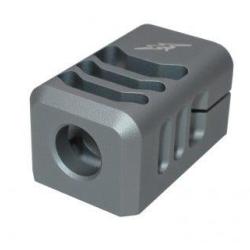 Compensateur 3-Cut type A pour G-Series Marui GBB - 14mm CCW / Aluminium CNC / Gris - WiiTech