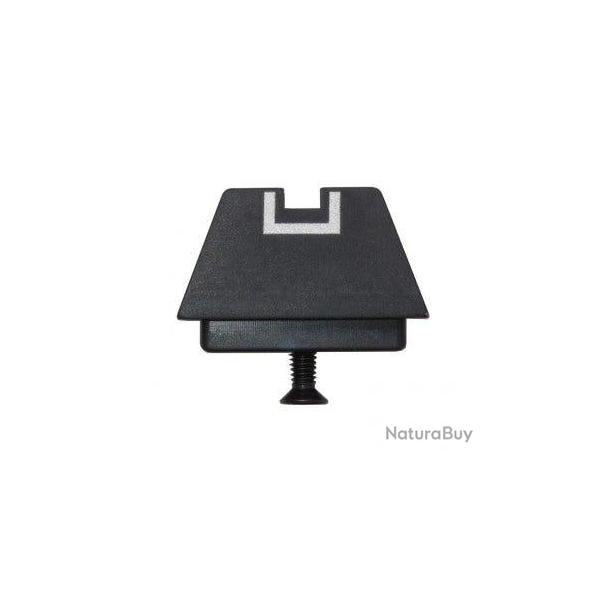 Rear sight Raised pour G-Series Marui/WE GBB - Aluminium 6063 CNC / Noir - WiiTech