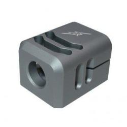 Compensateur 2-Cut type A pour G-Series Marui GBB - 14mm CCW / Aluminium CNC / Titan - WiiTech