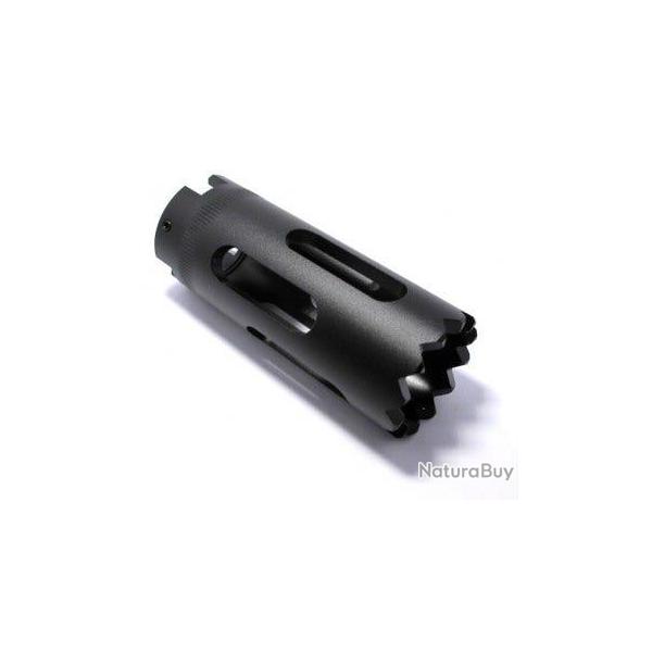 Cache-flamme type B pour M870 Marui gaz - Aluminium 6063 CNC / Noir - WiiTech