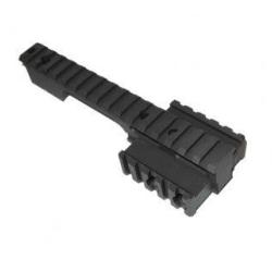 Rail court pour VSR-10 Spring - Aluminium CNC / Noir - WiiTech