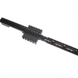 Rail long pour VSR-10 Spring - Aluminium CNC / Noir - WiiTech