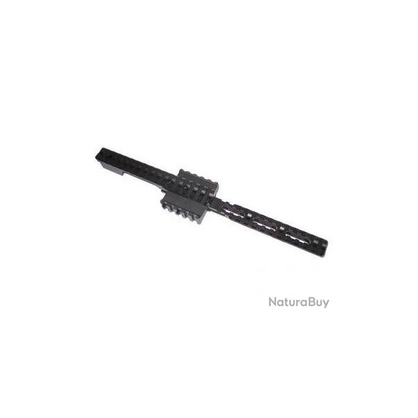 Rail long pour VSR-10 Spring - Aluminium CNC / Noir - WiiTech