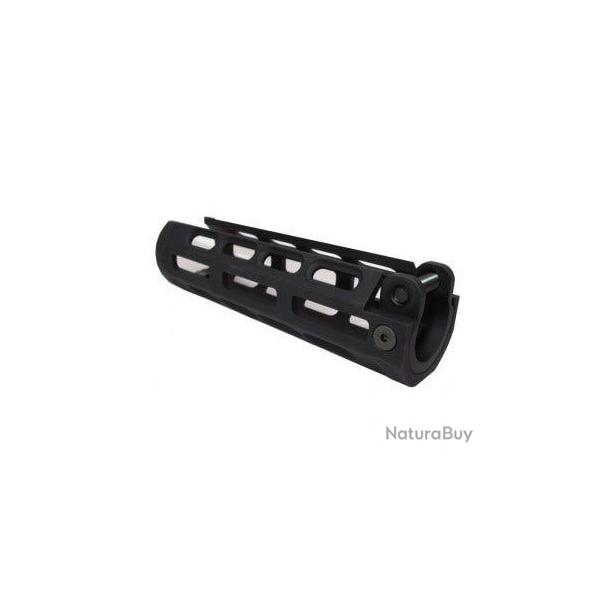 Garde-main M-LOK type KE pour MP5 WE GBB - Aluminium 6063 CNC / Noir - WiiTech